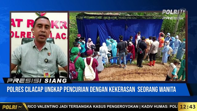 Live Dialog Kasat Reskrim Polres Cilacap Terkait Polres Cilacap Ungkap Pencurian dengan Kekerasan Seorang Waniita