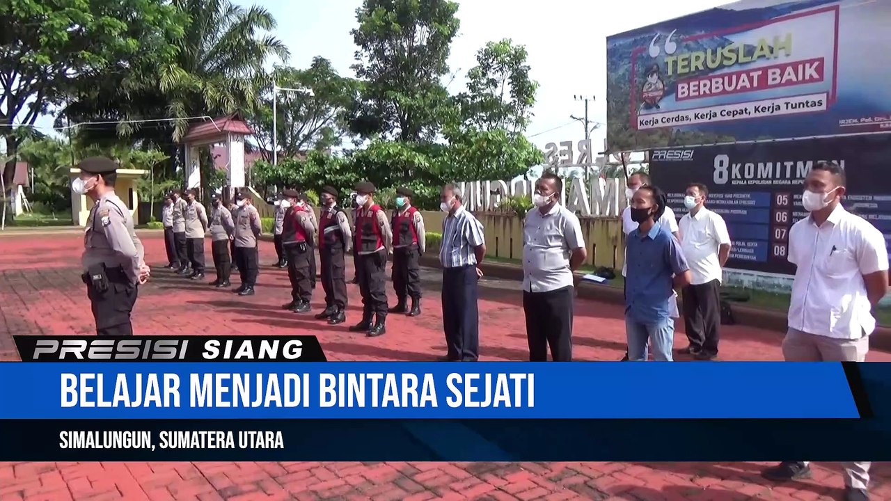 Kapolres Simalungun Pimpin Pelepasan Bintara Noke  Studi Banding di WIlkum Polres Simalungun