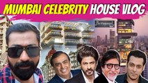 Bollywood actors house tour | #sharukkhan #Amitabh #salmankhan #Ambani | Ft Varun