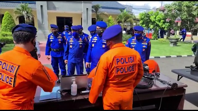 Ditpolairud Polda Jatim Gelar Apel Pengamanan Jelang Ops Ketupat 2022