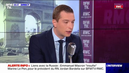Propos de Volodymyr Zelensky sur Marine Le Pen: Jordan Bardella "invite le président ukrainien à ne pas se laisser avoir par la désinformation"