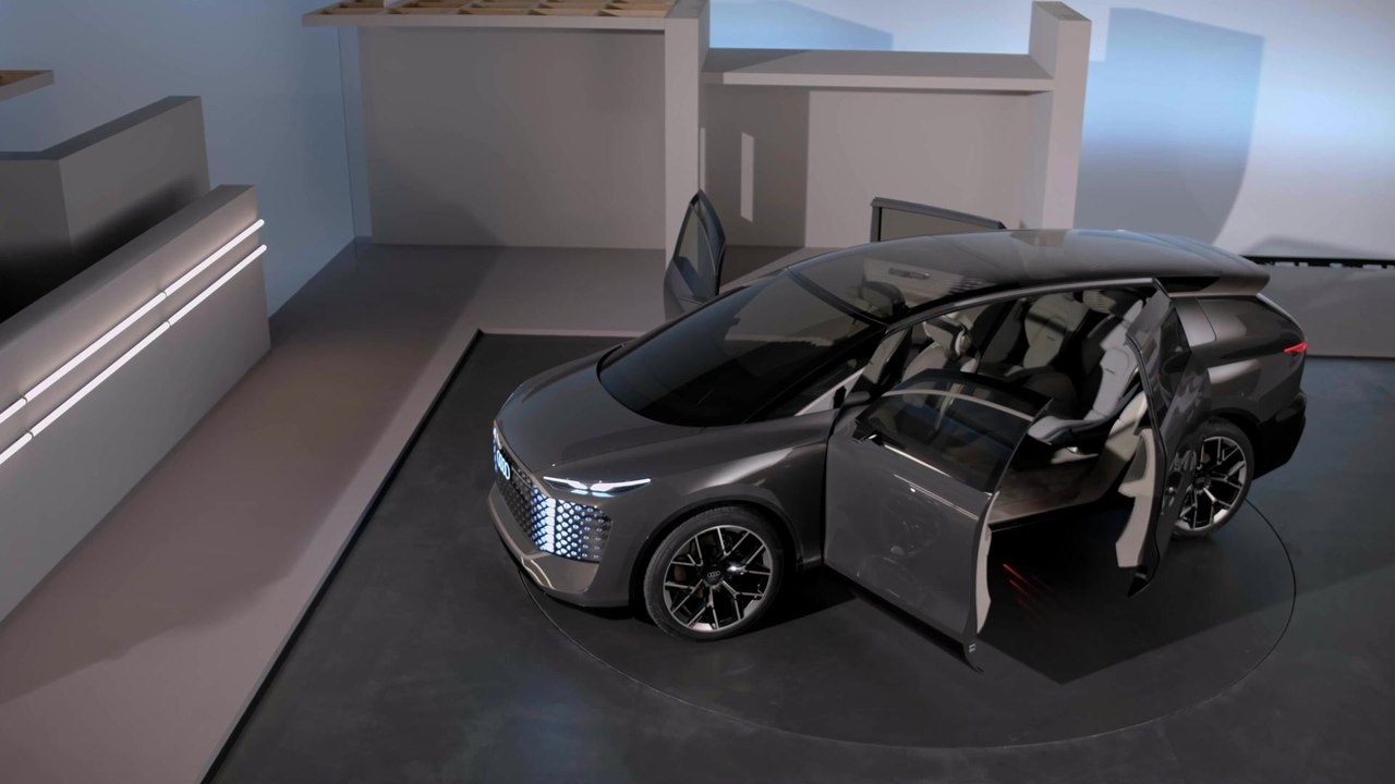 Audi urbansphere concept - Fläche, Form, Funktion - das Interieur