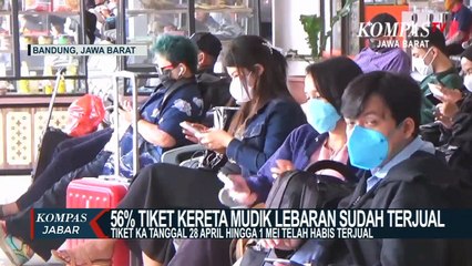 Ludes Tiket Kereta Mudik Dari Bandung