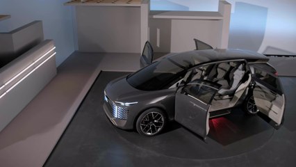 The new Audi urbansphere concept Interior Design