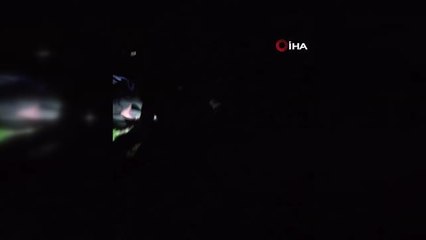 Yamaç paraşütü yapan kadın ağaçlık alana düştü, ekipler seferber oldu