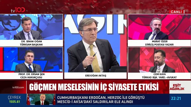 Ersan Şen ile Cem Kaya arasında 'Suriyeli' tartışması: Günde sınırdan 1200 kişi geçiyor, bunun sorumlusu kim? Kemal Kılıçdaroğlu mu?