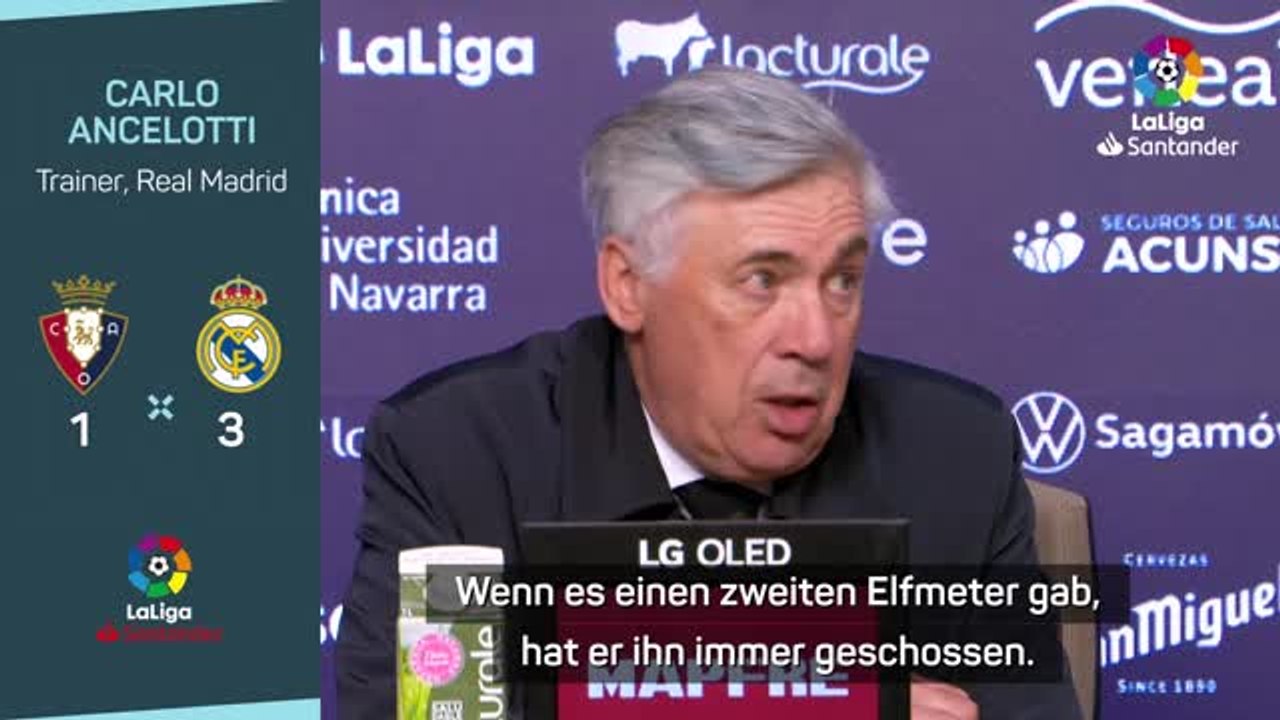 Ancelotti zu torlosem Benzema: 'Hat gut gespielt'