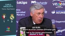 Ancelotti zu torlosem Benzema: 