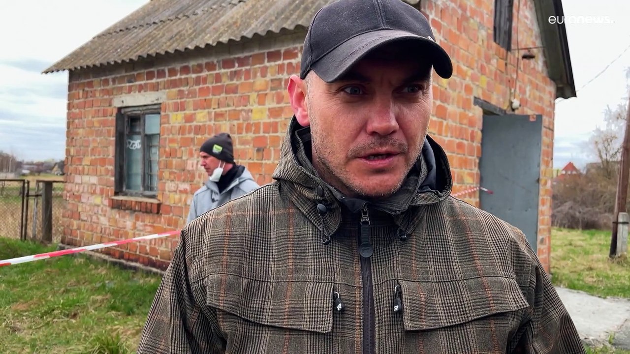 'Sie haben ihn einfach überfahren': Angehörige in Borodjanka trauern um ihre Toten