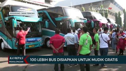 100 Bus Siap Layani Mudik Gratis, Ini Syaratnya!