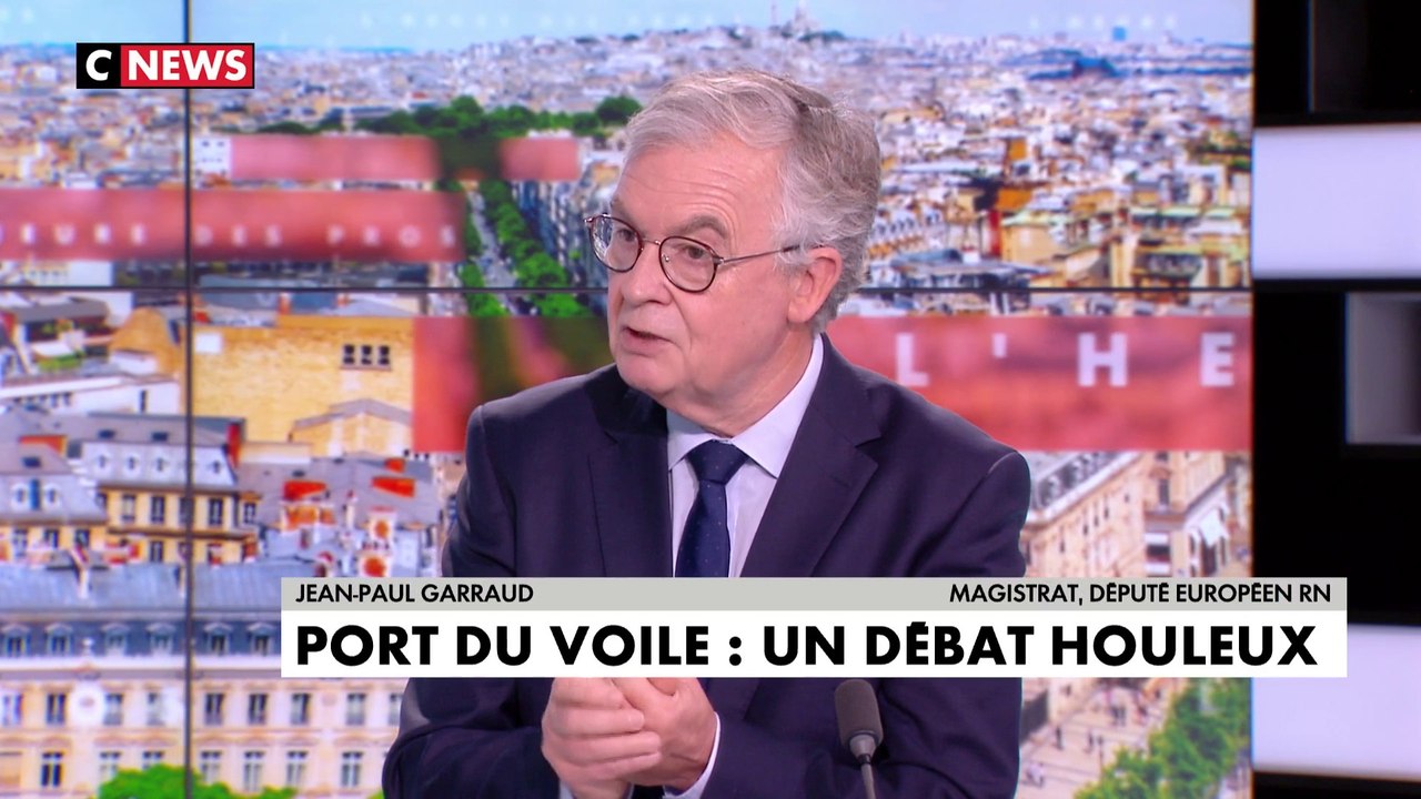 Jean-Paul Garraud : «Il ne faut pas prendre ça sous l’angle religieux […] ça s’inscrit dans un grand projet de loi contre l’islamisme»