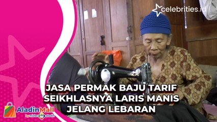 Jasa Permak Baju Tarif Seikhlasnya Laris Manis Jelang Lebaran