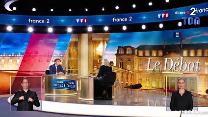 Marine Le Pen attaquée par Emmanuel Macron sur ses rapports avec Vladimir Poutine