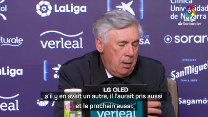 Real Madrid - Ancelotti sur Benzema : "S'il y avait eu un autre pénalty, il l'aurait pris aussi"
