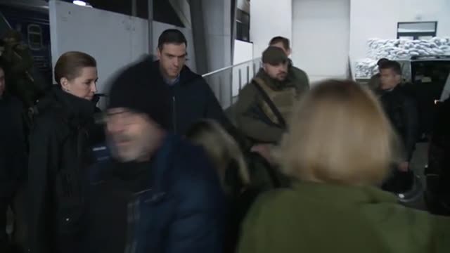 Sánchez llega a Kiev para reunirse con Zelenski