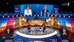 Extrait du débat de la présidentielle : Léa Salamé et Gilles Bouleau essaient difficilement de recadrer l'échange entre Emmanuel Macron et Marine Le Pen sur le sujet de l'école
