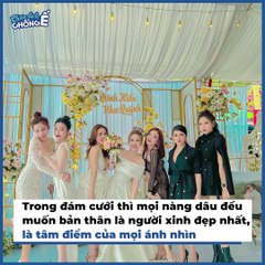 Hot Girl Ăn Đám Cưới Lấy Hết Spotlight Cô Dâu: Ăn Xong Đi Tắm Biển Ư? | Điện Ảnh Net