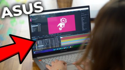 On a refait notre logo en 24h avec le ASUS VivoBook Pro 16X OLED