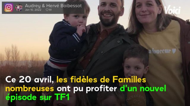 VOICI : Familles nombreuses : l'attitude d'Audrey Boibessot agace particulièrement les téléspectateurs