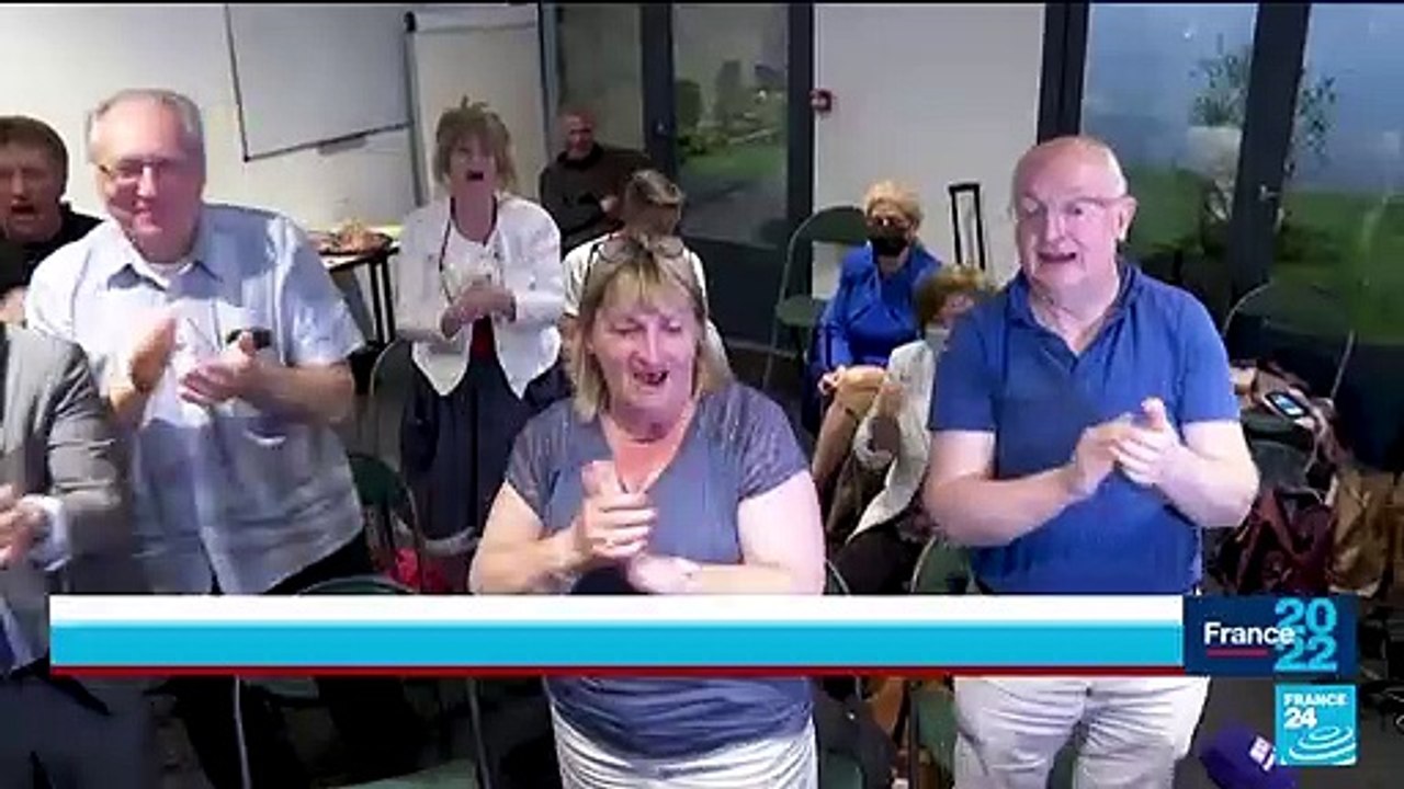 French presidential elections: Supporters react to TV debate between Macron and Le Pen