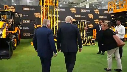 PM digs deeper trade relations on tour of JCB's India plant