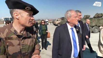 Guerre en Ukraine : Déplacement sur la base de Constanča en Roumanie