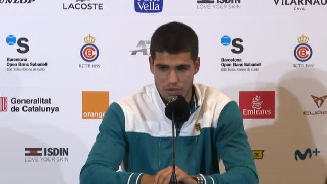 Alcaraz: sabíamos que habría mucha gente y que tendría muchas expectativas, pero no debo prestarle atención