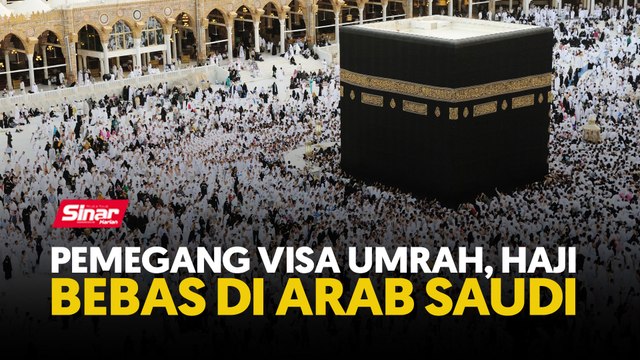 Pemegang visa umrah, haji bebas di Arab Saudi
