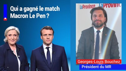 Débat Macron Le Pen : l'avis de Georges-Louis Bouchez