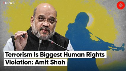 Terrorism Is Biggest Human Rights Violation: Home Minister Amit Shah
