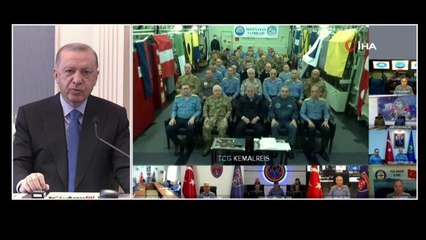Cumhurbaşkanı Erdoğan: "Türkiye'nin güçlü bir deniz kuvvetine sahip olması tercih değil zorunluluktur"