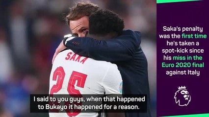 Saka learned from Euro heartache - Arteta