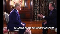 Trump, sunucuya 'aptal' diyerek yayını terk etti