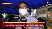 Se realizó el Operativo PAS en el barrio San Jorge