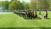 Queen's 96th birthday marked by 41-gun salute in Hyde Park