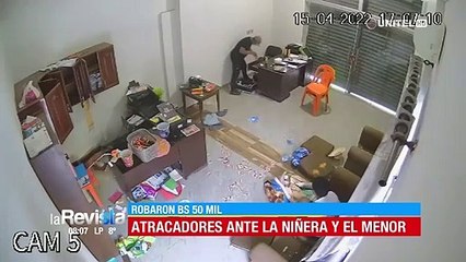 Atracadores atan a niños y se llevan Bs 50.000 de una vivienda