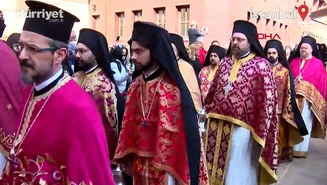 Fener Rum Patrikhanesi'nde kutsal yağ ayini