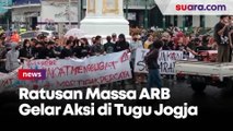 Tolak Kenaikan Harga BBM, Minyak Goreng, Ratusan Massa ARB Gelar Aksi di Tugu Jogja