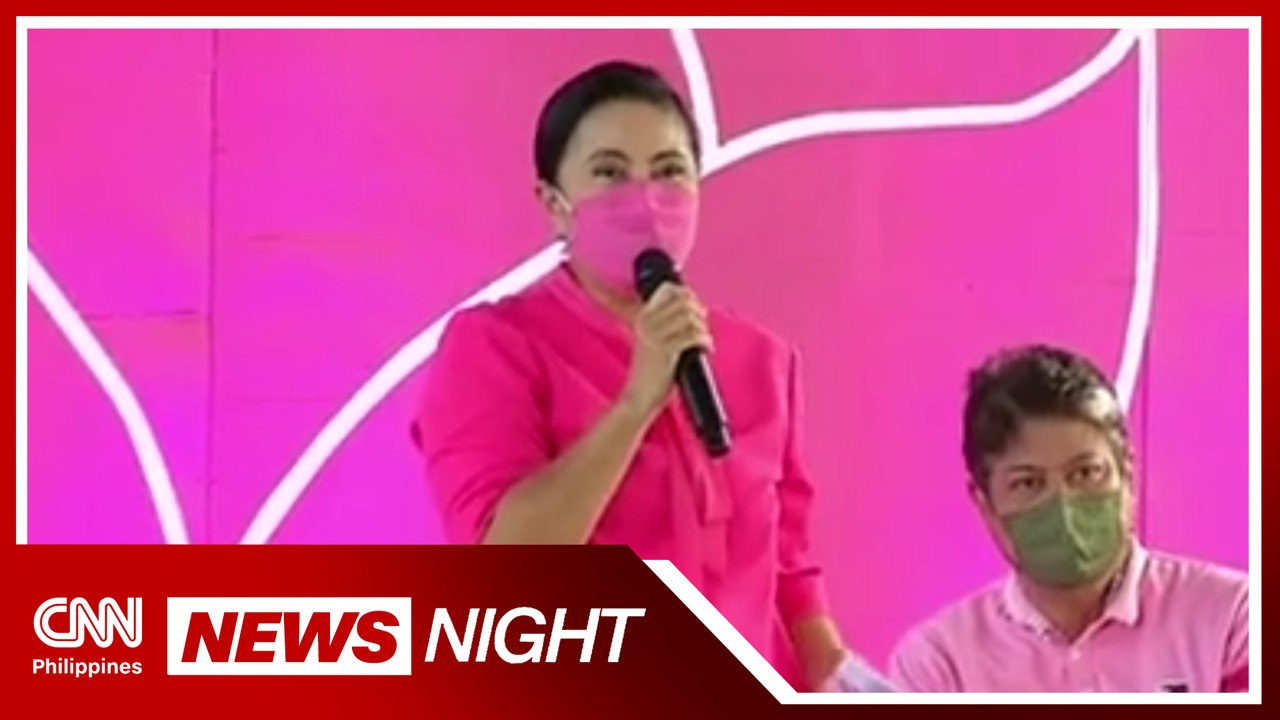 Robredo speaks up on Easter Sunday presscon