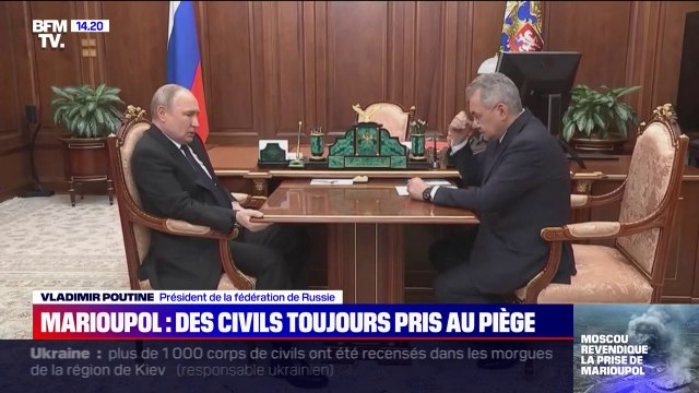 À Marioupol, des civils toujours pris au piège