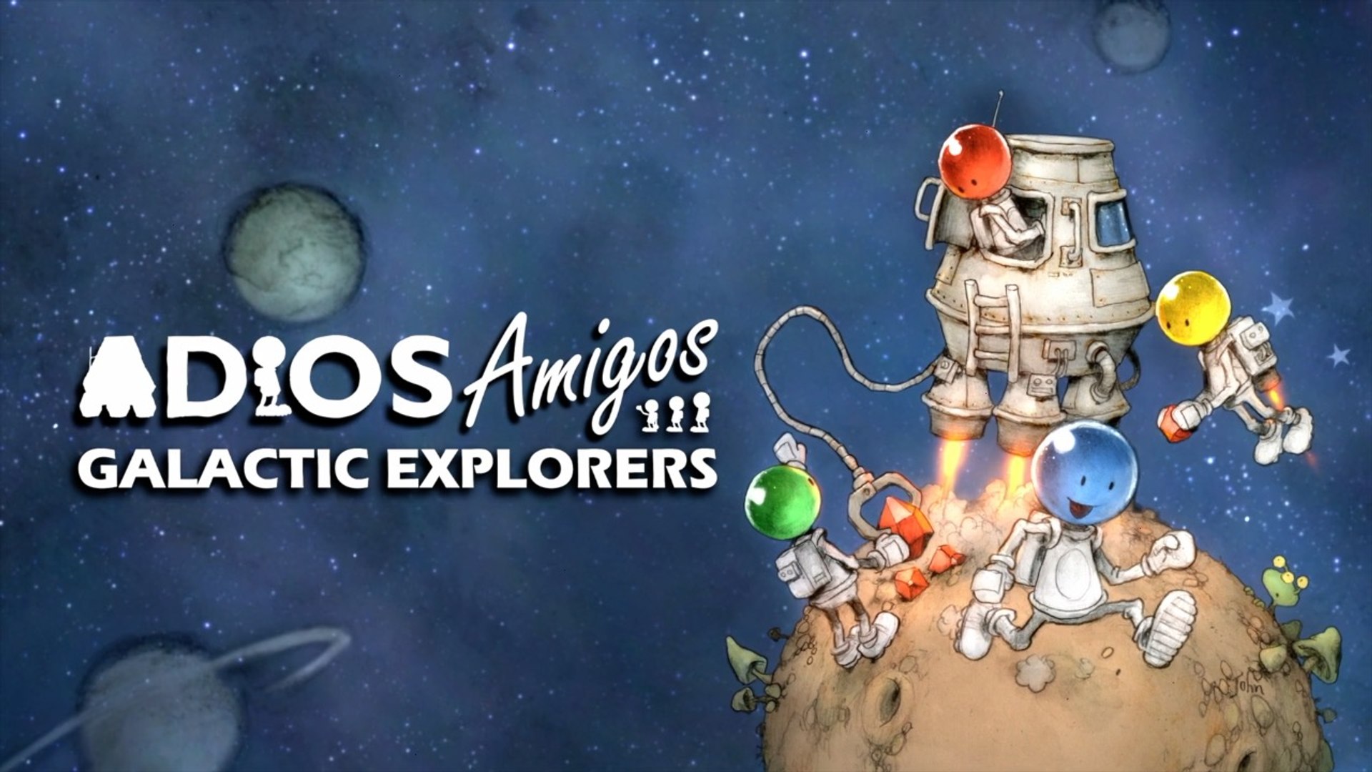 ADIOS Amigos Galactic Explorers - Release Date Announcement Trailer PS -  video Dailymotion