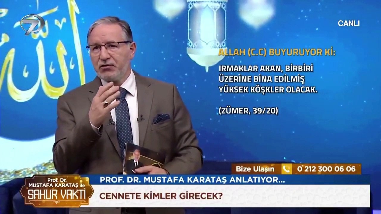 Cennette Allah'ı görebilecek miyiz? Prof. Dr. Mustafa Karataş cevaplıyor