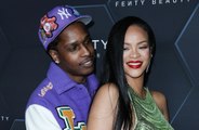 ASAP Rocky and Rihanna 