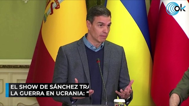 Sánchez tras visitar las zonas bombardeadas: “Es algo que emociona”