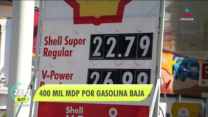 Estímulo fiscal para contener precio de los energéticos podría costar hasta 400 mil MDP
