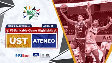 ADMU vs. UST second round highlights | UAAP Season 84 Men's Basketball