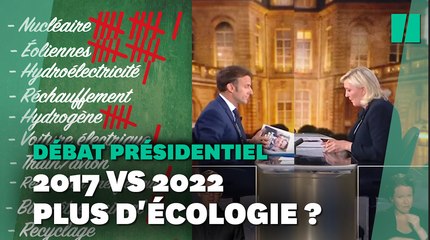 En 2022 on a plus parlé d'environnement qu'en 2017, mais pas vraiment mieux