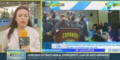 Honduras espera extradición de exmandatario Juan Orlando Hernández