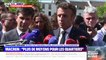 Emmanuel Macron sur le programme de Marine Le Pen: "C'est un projet de discorde (...) mais c'est aussi un programme qui n'est pas cohérent"