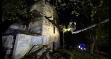 Sorico (CO) - Esplosione e crollo in una baita: muore 66enne (21.04.22)